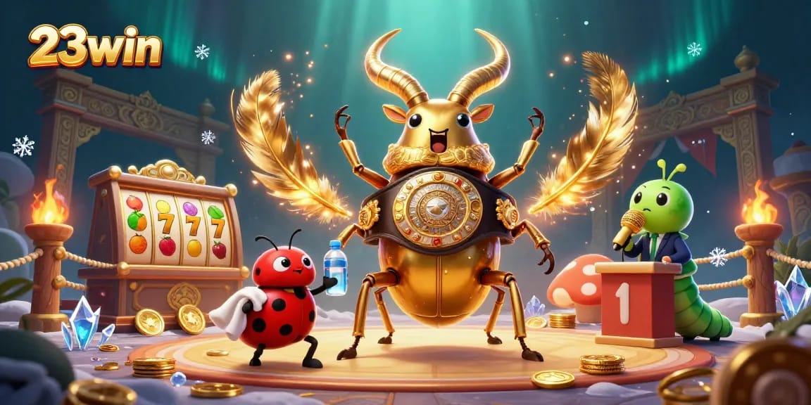 Engage with thrilling slots at 23win featuring unique characters and vibrant casino excitement.