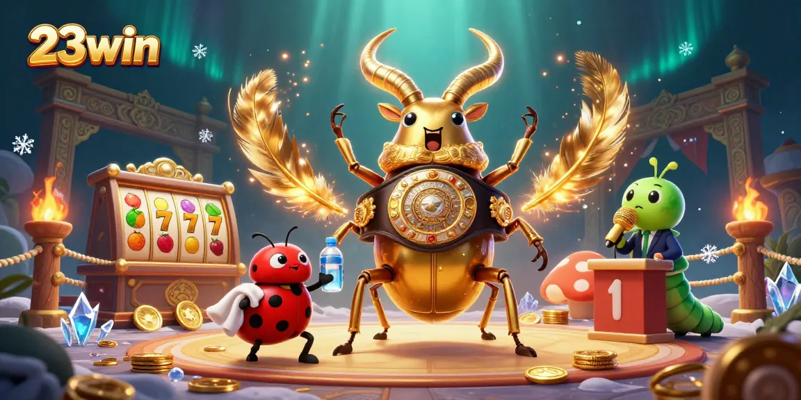 Engage with thrilling slots at 23win featuring unique characters and vibrant casino excitement.