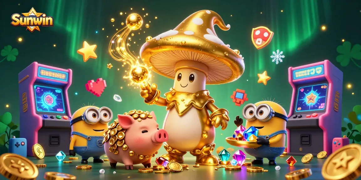 Experience thrilling gaming moments with Sunwin's enchanting magical treasures and vibrant arcade elements.