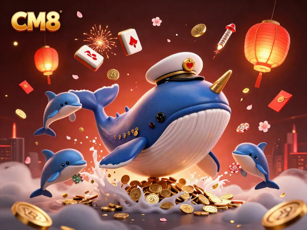 Experience the thrill of CM8 with captivating casino elements in this vibrant scene.