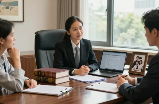 Read the article for insights on family law consultations in a professional setting.